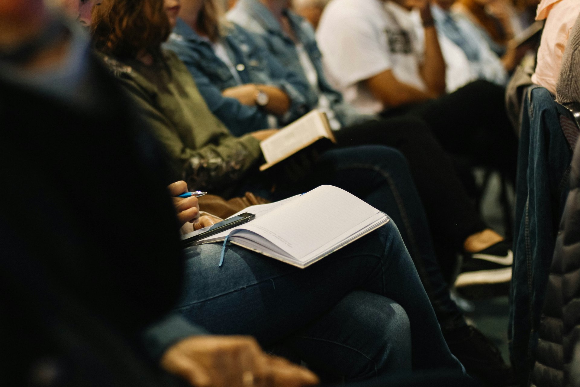 Parents meeting with school administrators